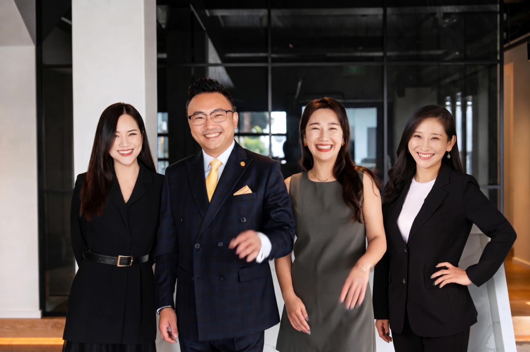 Roman Hu with the Ray White Mission Bay team